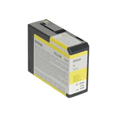 0000791443529-Epson T5804 - jaune - cartouche d'encre originale-Angle droit-0