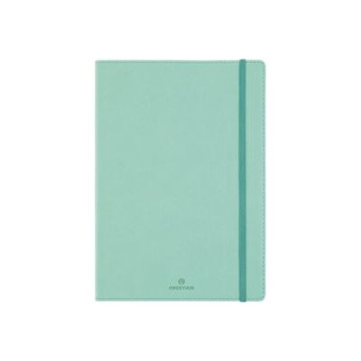 3664447151700-Oberthur Carmen - Carnet de notes souple A6 - ligné - 160 pages - menthe-Avant-0