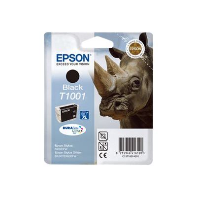 8715946416120-Epson T1001 Rhinocéros - noir - cartouche d'encre originale-Avant-1