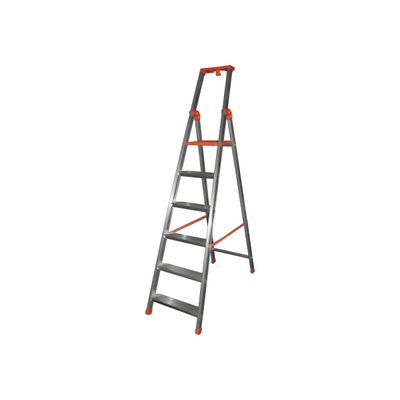 3700092238998-Escabeau - 5 marches - aluminium-Angle droit-0