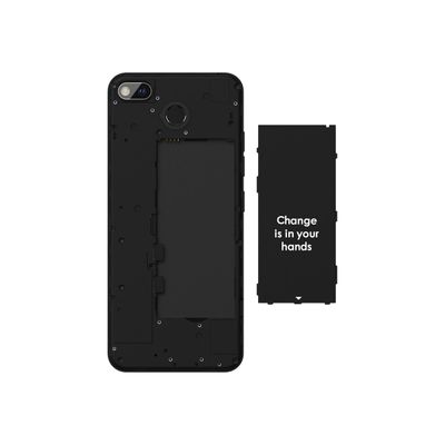 8718819372080-Fairphone 3+ - smartphone - 4G - 64 Go - noir -Arrière-3