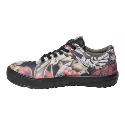 3371820246471-Chaussures de sécurité basses rouge femme S1P VENICE 36-Droite-4