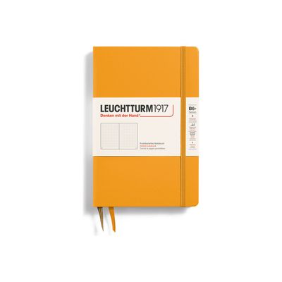4004117635519-Leuchtturm1917 - Carnet de notes rigide B6+ - pointillés - orange-Avant-0