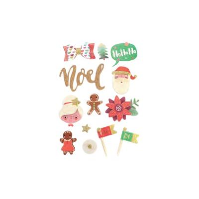 3532435005062-Graine Creative - Stickers Noël - 13 pièces - 60 mm-Avant-0