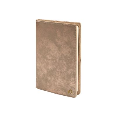 3371010461370-Agenda Nacre Affaires - 1 semaine sur 2 pages - 10 x 15 cm - marron - Quo Vadis-Angle droit-0