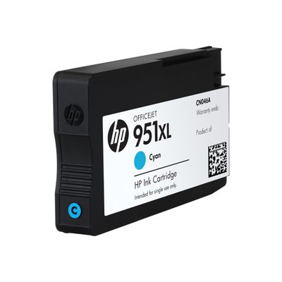 0886111748921-HP 951XL - cyan - cartouche d'encre originale (CN046AE)-Angle gauche-2