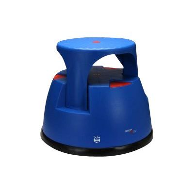 3700092238523-Step'Moov - Tabouret plastique - bleu-Avant-0
