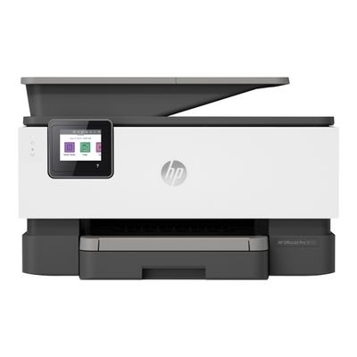 193424191338-HP Officejet Pro 9013 All-in-One - imprimante multifonction jet d'encre couleur A4 - USB 2.0, LAN, -Avant-2