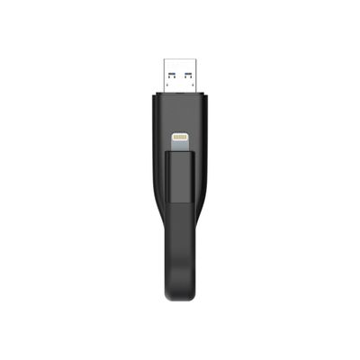 3126170146304-EMTEC Connect iCOBRA2 - clé USB - 64 Go-Arrière-3