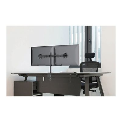 8717371446284-Neomounts by Newstar FPMA-D550D - Bras support pour 2 écrans jusqu'à 32" - fixation pince-Arrière-2