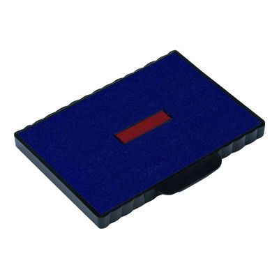3459593511009-Trodat - 3 Encriers bicolores 6/511/2 recharges pour tampon 54110 - bleu/rouge-Angle gauche-0