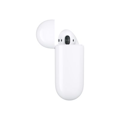 0190199098572-APPLE Airpods 2 - Ecouteurs sans fil bluetooth avec boitier de charge pour iPhone/iPad/Mac-Gauche-2