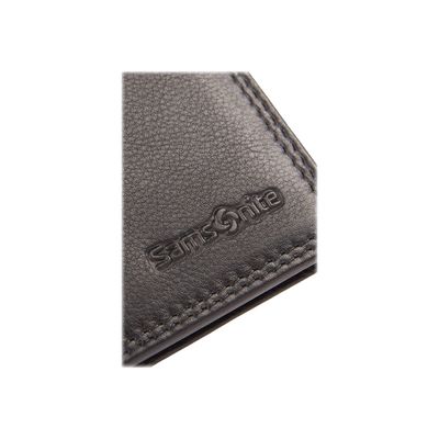 5414847385209-Samsonite Attack SLG S - Portefeuille cuir marron-Gros plan-1