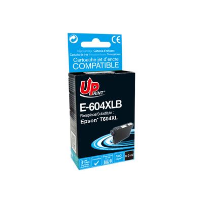 3584770541897-Cartouche compatible Epson 604XL Ananas - noir - Uprint-Angle gauche-0