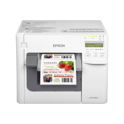 8715946539324-Epson TM C3500 - imprimante d'étiquettes jet d'encre couleur - LAN, hôte USB-Avant-0