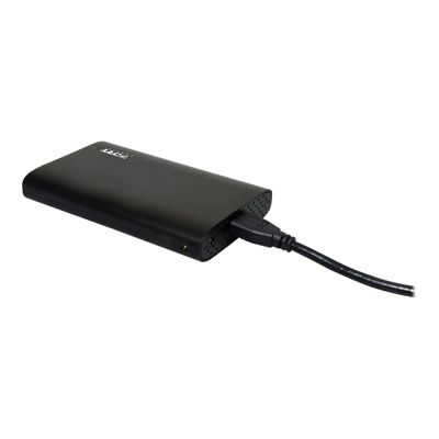 3567049000318-PORT Connect - Boîtier Sata + Ide Noir pour disque dur 2,5''-Angle gauche-0