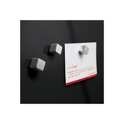 4004360887741-Sigel Artverum - Tableau magnétique en verre - 48 x 48 cm - noir-Gros plan-2