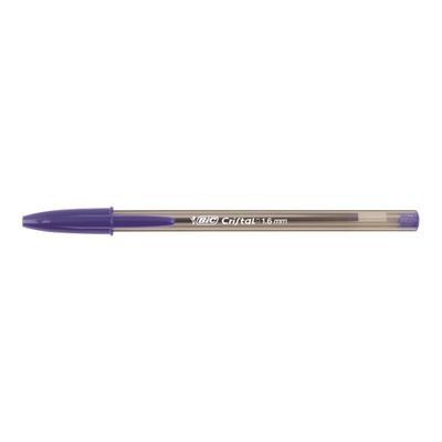 3086123175570-BIC Cristal Large - stylo à bille - bleu-Angle gauche-1