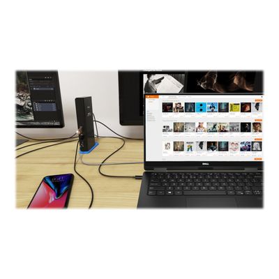 8595611703843-i-Tec - Station d'accueil - USB 3.0 - 2 x HDMI - GigE-Angle droit-5