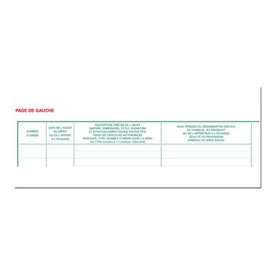 3130630044406-Exacompta - Registre des objets mobiliers pour les brocanteurs/antiquaires - 32 x 24 cm-Gros plan-1