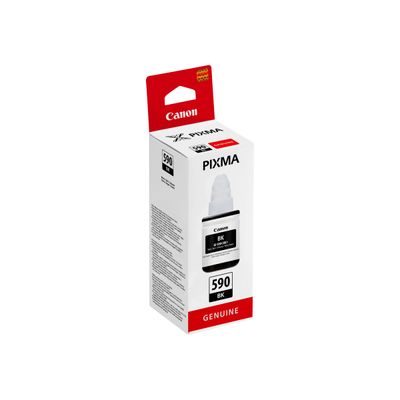 4549292074710-Canon GI-590 - noir - cartouche d'encre originale-Angle gauche-1