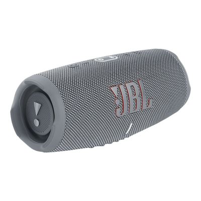 6925281982118-JBL Charge 5 - Mini enceinte sans fil - bluetooth - gris-Angle gauche-0