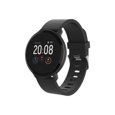 5900495908360-Forever ForeVive Lite - métal - Montre connectée - affichage 1.3" - noir-Angle droit-0