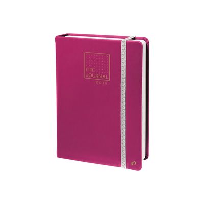 3371010414369-Quo Vadis Life Journal - Carnet de notes 15 x 21 cm - pointillés - prune-Angle droit-0