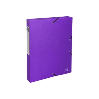 3130630596400-Exacompta Teksto - Boîte de classement - dos 40 mm - disponible dans différentes couleurs-Angle gauche-4