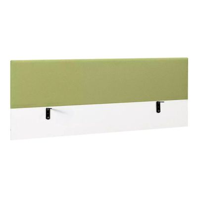 3483600719546-Écran de séparation pour bureau YES ! - L120 x H60 - tissu kiwi-Angle gauche-0