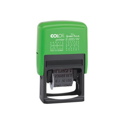 9004362301066-Colop - Tampon Printer Green Line S220/W - 12 formules-Angle gauche-0