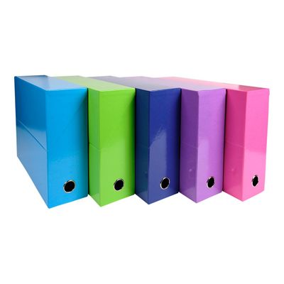 3130630899297-Exacompta Iderama - Boîte de transfert - dos 90 mm - disponible dans différentes couleurs-Angle droit-0