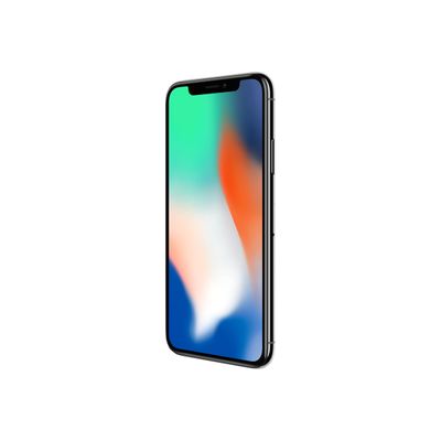 3701083036883-Apple iPhone X - smartphone reconditionné grade A - 4G - 256 Go - blanc-Angle droit-1