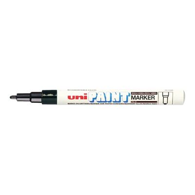 4902778558706-UNI PAINT PX - Marqueur permanent - pointe fine - marron-Angle gauche-0