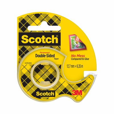 0051131598546-Scotch - Ruban adhésif - 12 mm x 6,3 m - double face--0