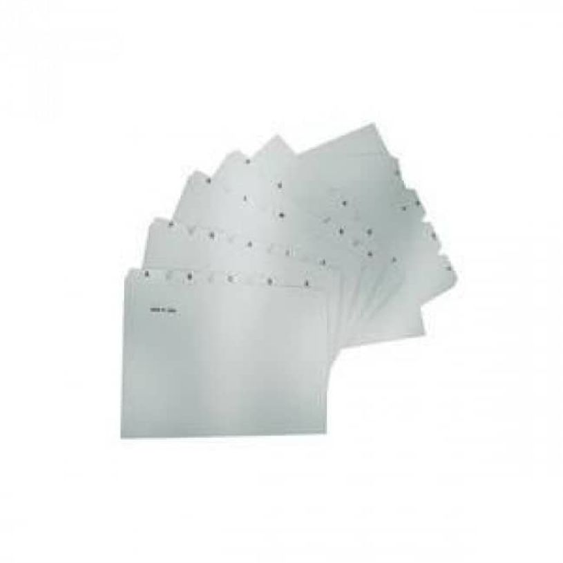 4012473986060-HAN - Pack de 25 intercalaires - A6 - pour boîte à fiches A6 - gris-P_986_1-0