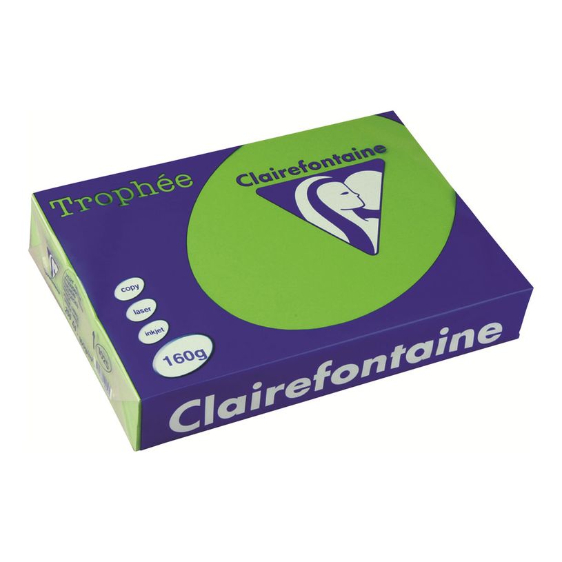 3329680102505-Clairefontaine Trophée - Papier couleur - A4 (210 x 297 mm) - 160 g/m² - Ramette de 250 feuil-P_1025_1-0