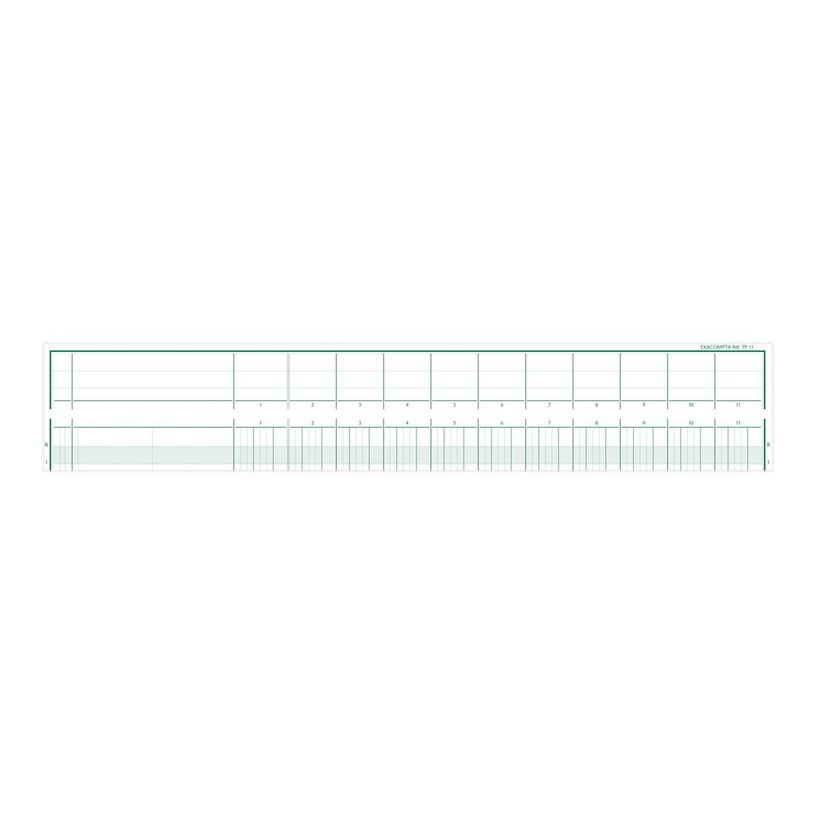 3130632161101-Exacompta - Piqûre tête paresseuse - 11 colonnes par page - 27 x 32 cm-P_16110_1-0