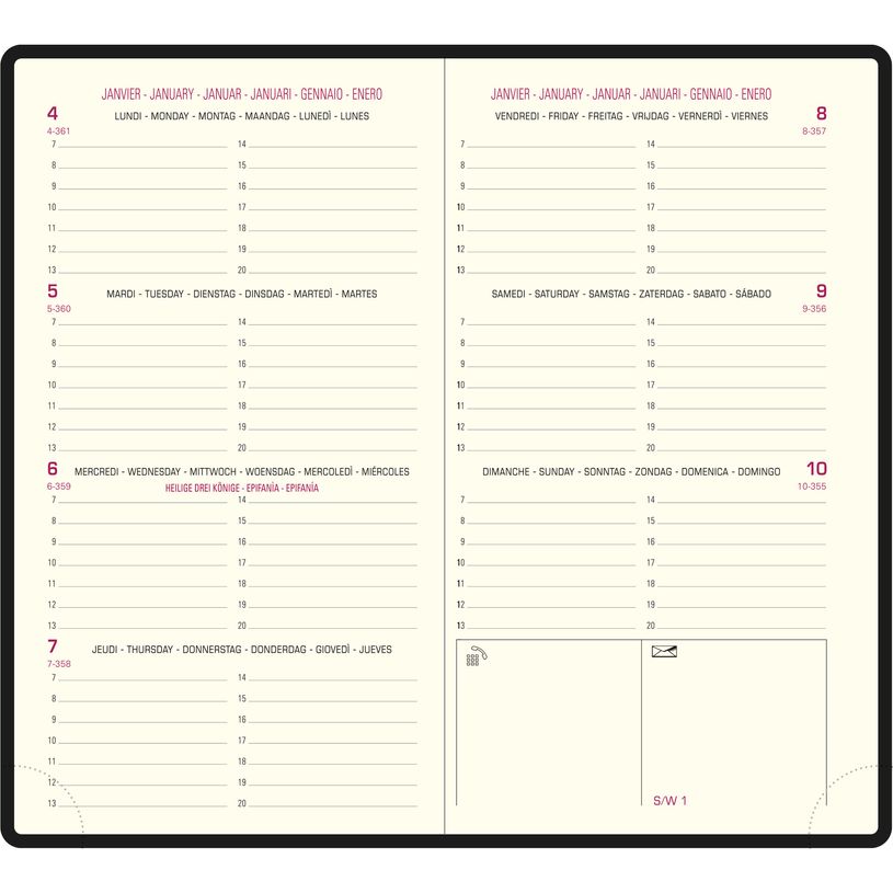 3660942002011-Agenda de poche Barbara Eurotime 16 - 1 semaine sur 2 pages - 8,5 x 16 cm - disponible dans différ-P_16472_5-3