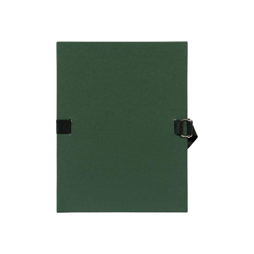 3130630007333-Exacompta - Chemise à sangle - vert foncé-P_52422_1-0