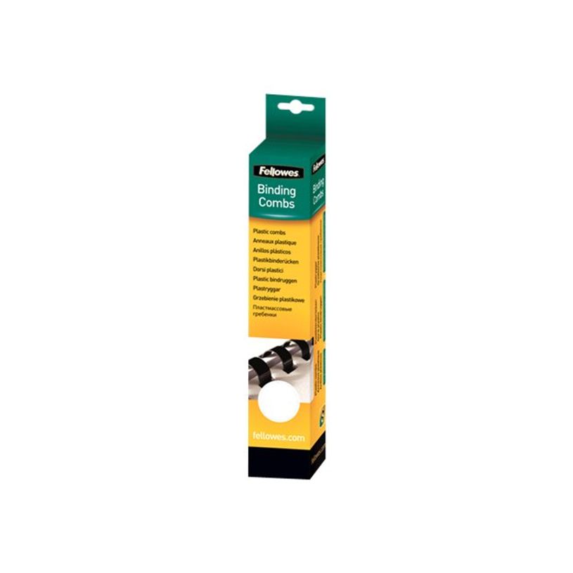 077511533204-Fellowes - 25 anneaux de reliure en plastique - 16 mm - jusqu'à 120 feuilles - blanc-P_53320_1-0