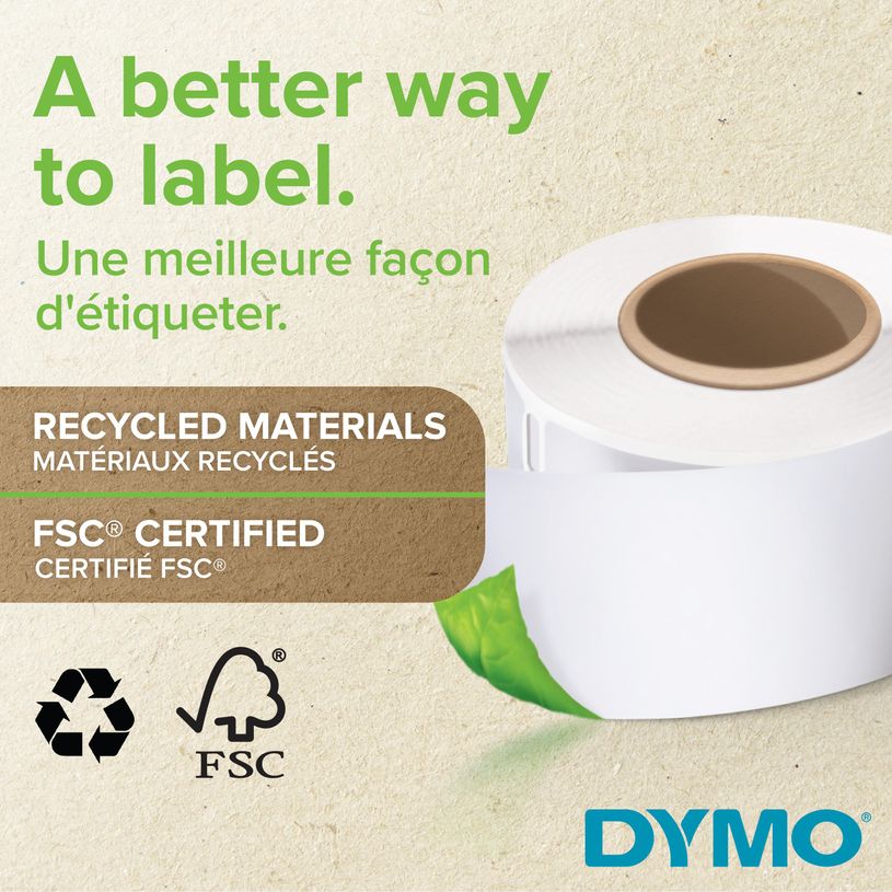 5411313990103-Dymo LabelWriter Address  - Ruban d'étiquettes auto-adhésives - 2 rouleaux de 130 étiquettes (28 x 89 mm) - -P_99010_8-2