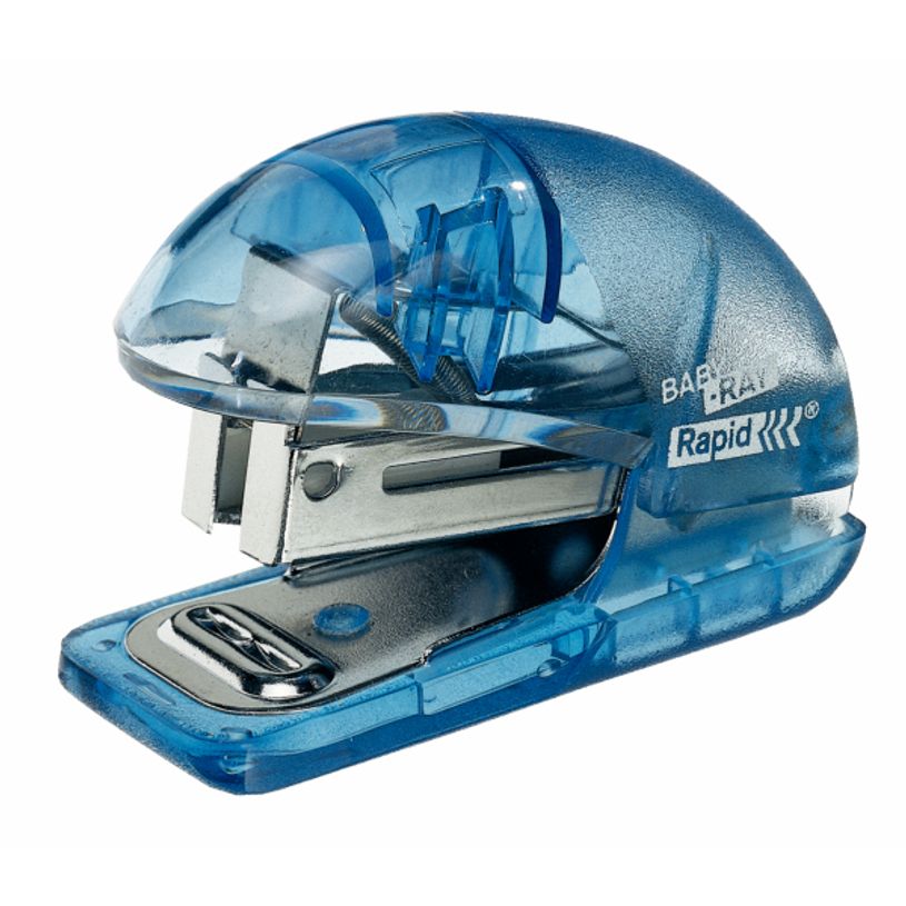 7313461840324-Rapid - Mini Agrafeuse Baby-Ray bleu - capacité de 10 feuilles - agrafes 24/6 ou 26/6-P_10184032_1-0