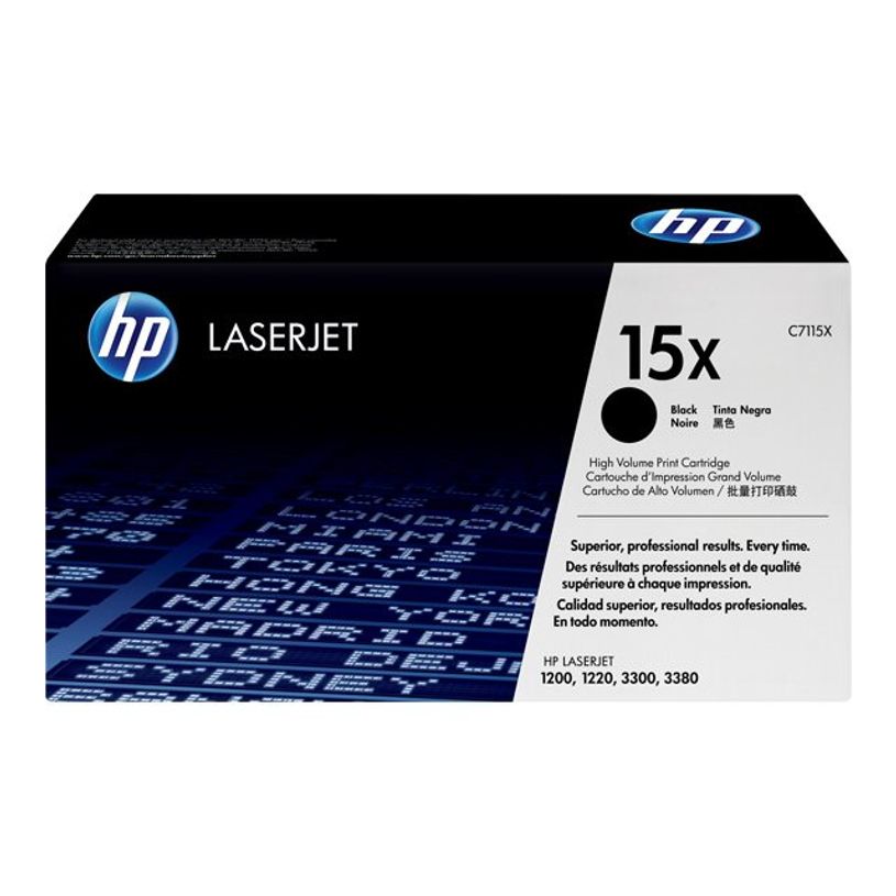 725184518461-HP 15X - À rendement élevé - noir - original - LaserJet - cartouche de toner (C7115X) - pour LaserJet 1000, 1200, 1220, 33-P_104094_3-2
