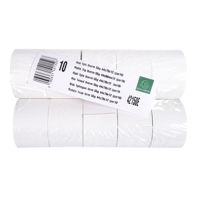 3130631421503-Exacompta - 10 Bobines thermiques - rouleaux caisses - 44 x 70 x 12 mm - sans Bisphénol A-P_1042150_1-2