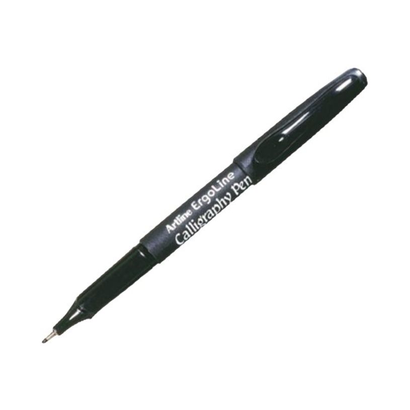 4549441006913-Artline - Marqueur permanent Calligraphie - pointre fibre extra fine - noir-P_128381_1-0