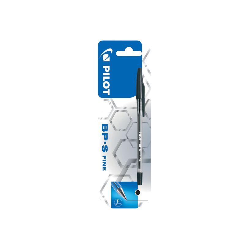 4902505084560-Pilot BP-S - Stylo à bille - noir - 0.7 mm-P_2503100_2-1