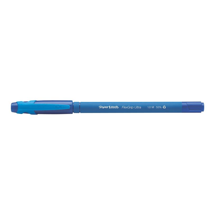 8008285096116-Paper Mate FlexGrip ultra - Stylo à bille - bleu - 1 mm - rétractable-P_2653104_4-3