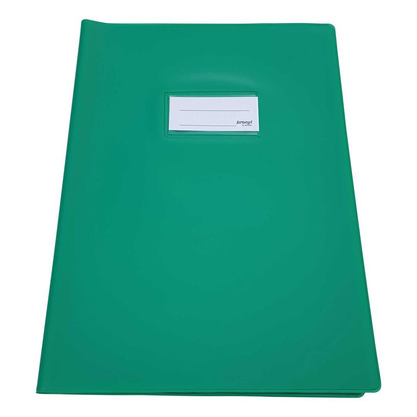 5414202042075-Bronyl - Protège cahier - A5 - vert moyen--0