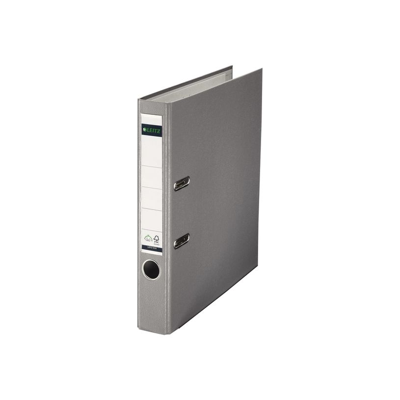 4002432359639-Leitz 180° - classeur à levier - pour A4 - capacité : 350 feuilles - gris-P_300018679_2-1